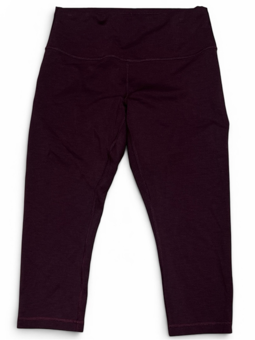 Lululemon Wunder Train High-Rise Crop 21" Cassis Burgundy
Leggings Size 12 - Picture 3 of 5